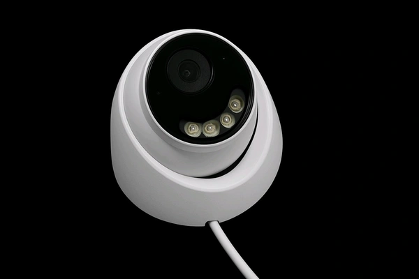 HD 3mp starlight inbuilt audio combo - White