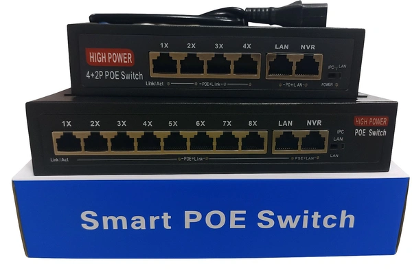 Poe Switch 4+2 & 8+2