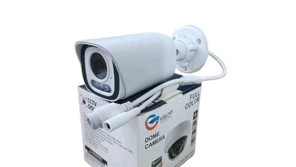 IP 5MP Starlight Bullet Camera METAL BODY Inbuilt Audio  - White