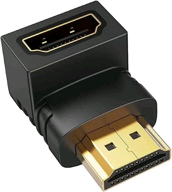 HDMI MALE TO FEMALE (L) SHAPE JOINTER/CONNECTOR