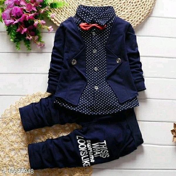 Cute Stylish Boys Top & Bottom Set