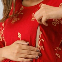 Attractive Graceful Feeding Kurti