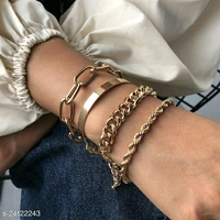 Twinkling Graceful Bracket And Bangals For Women's