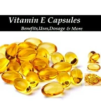 Vitamin E Hair Serums And Hair Fall Control Oil Capsules