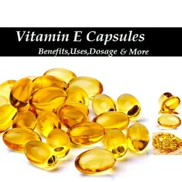 Vitamin E Hair Serums And Hair Fall Control Oil Capsules