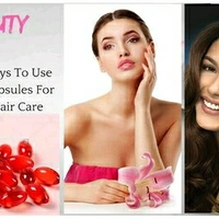 Vitamin E Hair Serums And Hair Fall Control Oil Capsules