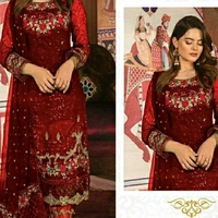 Charvi Semi Stitched Suite