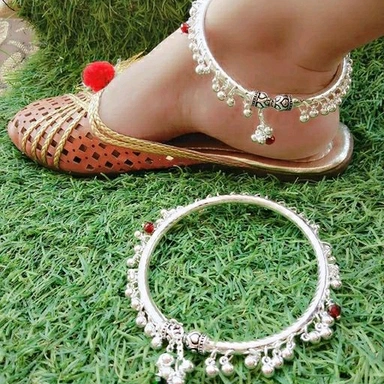Silver Plated Anklet