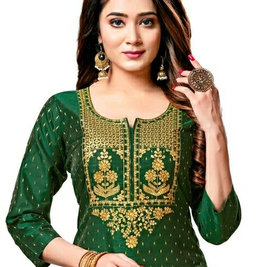 Women's Chanderi Cotton Kurti