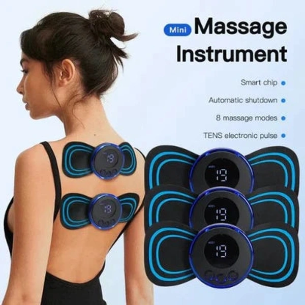 Mini Massager Machine Buy 1 Get 1 Free  - Black, Mini