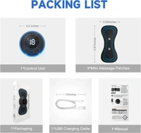 Mini Massager Machine Buy 1 Get 1 Free  - Black, Mini