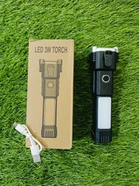 Multifunctional Heavy-duty Magnetic Flashlight 🔦 - Black, Free