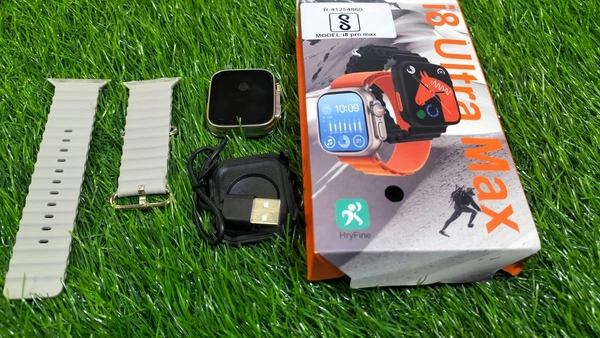 I8 Ultra Max Premium Watch  - Silver