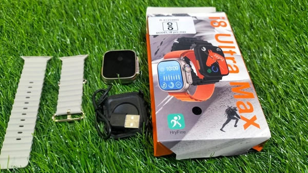 I8 Ultra Max Premium Watch  - Silver