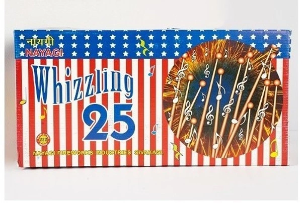 25 SHOT WHISTLING