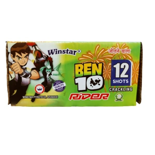 12 SHOT CRACKLING RIDER