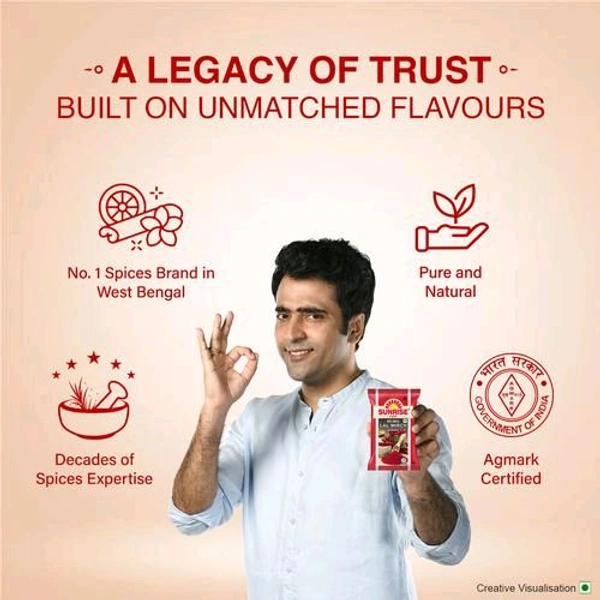 Sunrise Lal Mirch Powder  - 50g