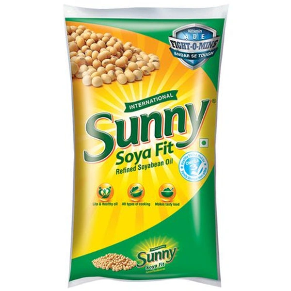 Sunny Soya Fit Refined Soyabean Oil  - 1ltr