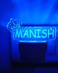 PBA NAME LAMP WITH MULTIPLE COLOURS (SINGLE NAME - White