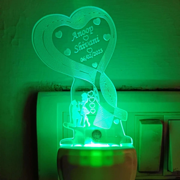 PBA NAME LAMP WITH MULTIPLE COLOURS (DOUBLE NAME)