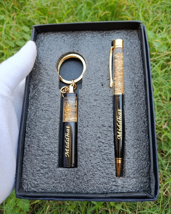 PBA CUSTOMIZE NAME PEN WITH KEYCHAIN 