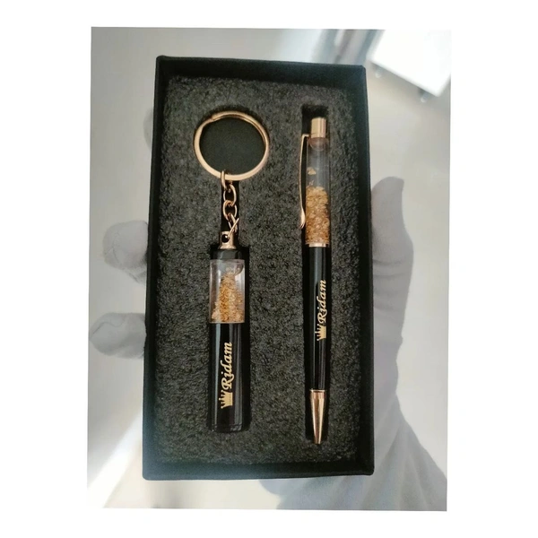 PBA CUSTOMIZE NAME PEN WITH KEYCHAIN 