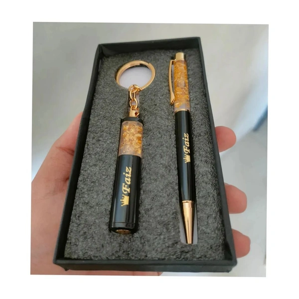 PBA CUSTOMIZE NAME PEN WITH KEYCHAIN 