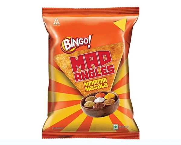 Bingo Mad Angles Masala Nachos Chip-60g