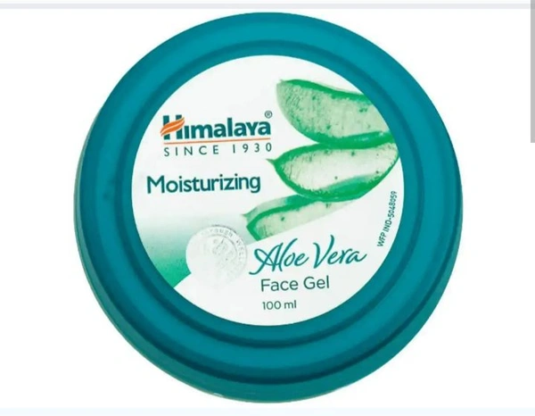 Himalaya Moisturizing Aloe Vera Face Gel (Plastic Tub) - 100ml