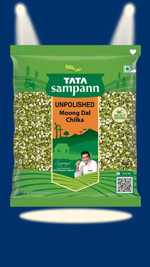 Moong Dal Chilka Tata Sampann -500gm