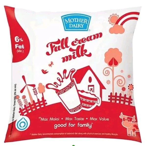 Mother Dairy Full Cream Milk-500ml