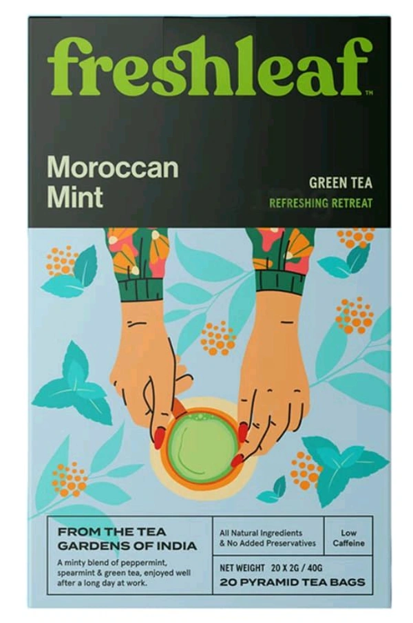 Moroccan Mint-Freshleaf-Green Tea