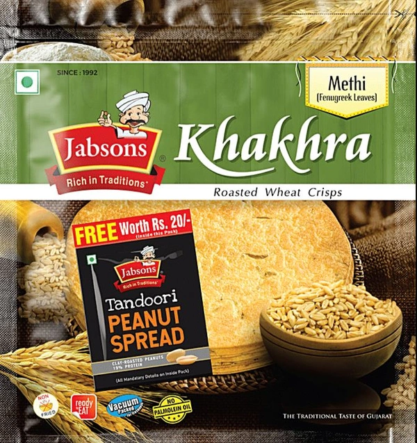 Jabsons Khakhra  - 180 Gm