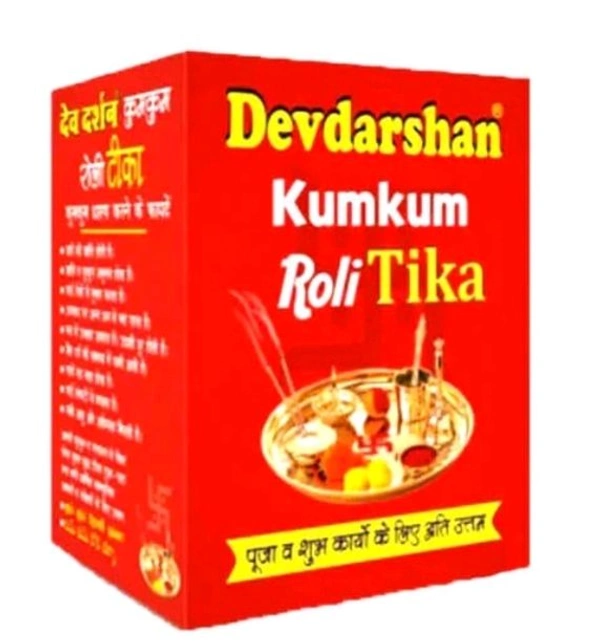 Devdarsan Kumkum Roli Tikka - 40gm