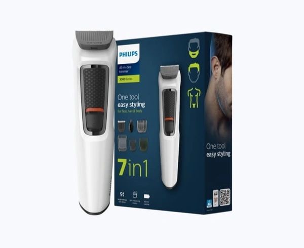 philips 7 in 1 multi grooming trimmer for face ,body and nose