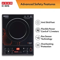 USHA 1600 WATT INDUCATION COOKER