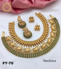 Matte Necklace  - Gold, NA