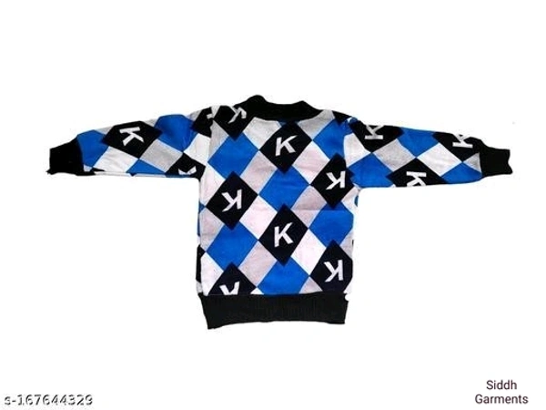 Kids Woolen Sweater Boys And Girls - Red