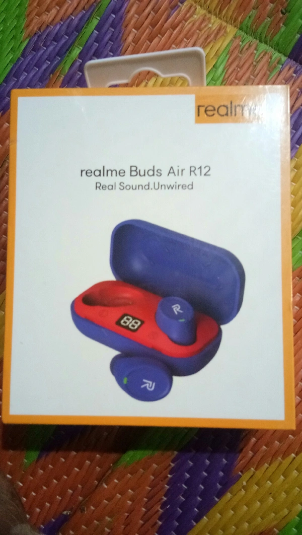 Realme Buds Airdooes R12 Original - Blue