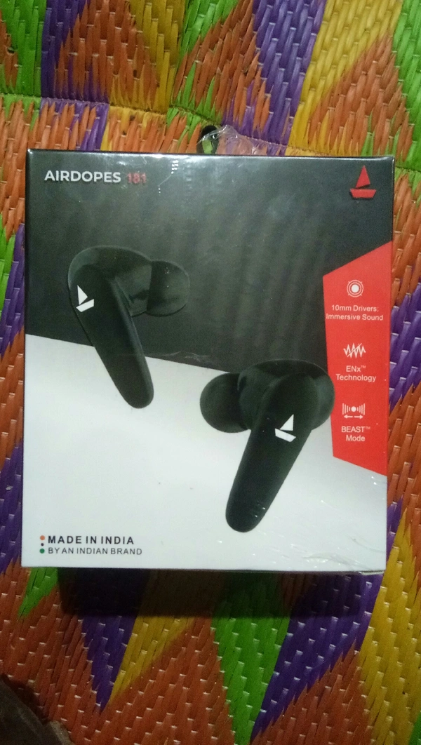 Boat Airdops 181 Black Original  - Black
