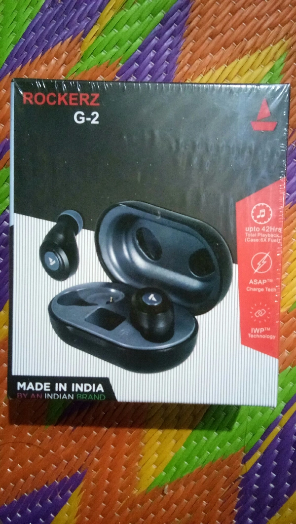 Rockerz G-2 Original Black  - Black