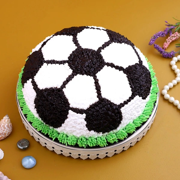 Customised Soccer Theme Cake- Half Kg