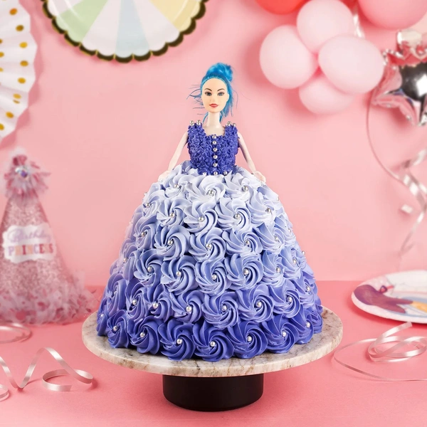 Designer Barbie Cake 1 Kg