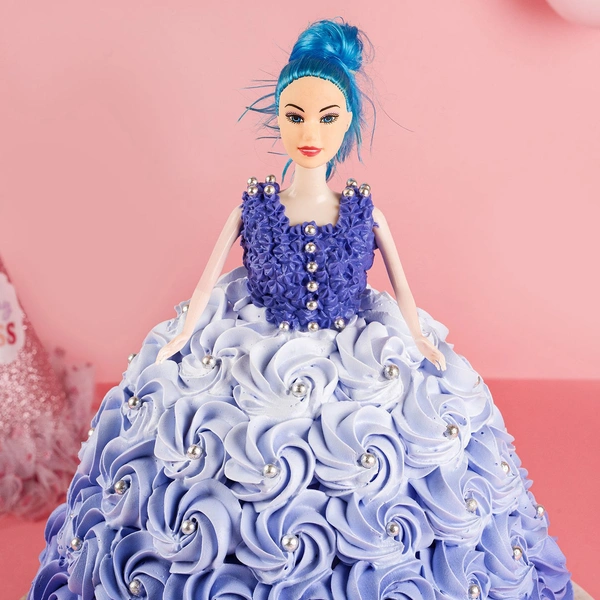 Designer Barbie Cake 1 Kg