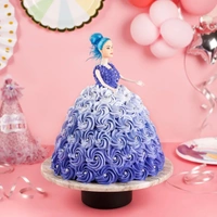 Designer Barbie Cake 1 Kg