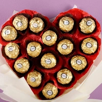 Chocolate Heart Bouquet