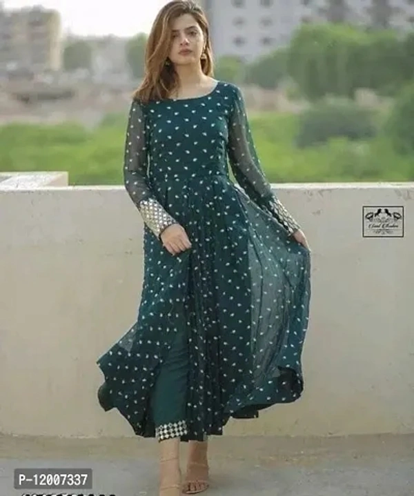 Georgette Type*: Variable Style*: Embroidered Occasion*: Casual Pack Of*: Single