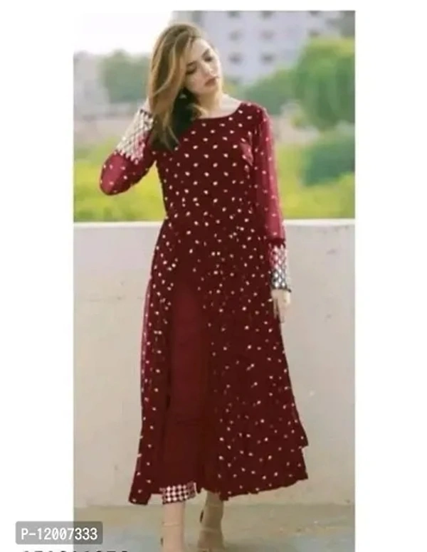 Georgette Type*: Variable Style*: Embroidered Occasion*: Casual Pack Of*: Single