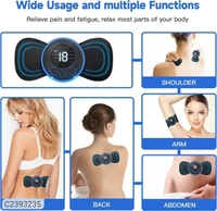 *Product Name:* Saleastic Body Massager*Details:*Product Name -&nbsp;Saleastic Body MassagerPackage Contain -&nbsp;Pack of 1Material -&nbsp;PlasticDimention - 16*9*2Weight -&nbsp;70💥 *FREE Shipping* 💥 *FREE COD* 💥 *FREE Return & 100% Refund* 🚚 *Delivery*: Within 7 days 