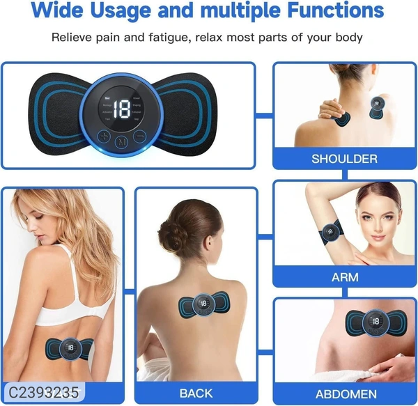 *Product Name:* Saleastic Body Massager*Details:*Product Name -&nbsp;Saleastic Body MassagerPackage Contain -&nbsp;Pack of 1Material -&nbsp;PlasticDimention - 16*9*2Weight -&nbsp;70💥 *FREE Shipping* 💥 *FREE COD* 💥 *FREE Return & 100% Refund* 🚚 *Delivery*: Within 7 days 